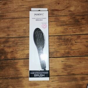 NEW Purify Hair Straightener Brush – Home & Travel Solution